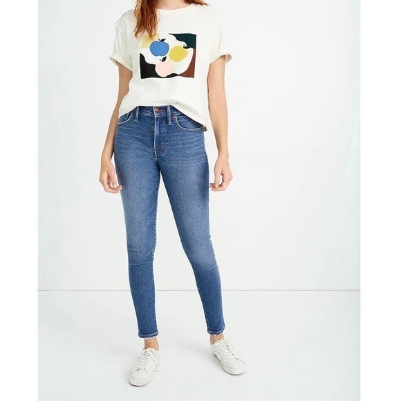Madewell‎ 9" High-Rise Skinny Jeans in size 28 - Picture 1 of 11